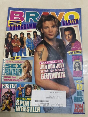 Bravo  5 /1993 , Jon Bon Jovi,Bravo Zeitschrift