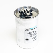Supco Capacitor Round Dual Run 60 5 uf mfd 370/440 Volts for HVAC Motors