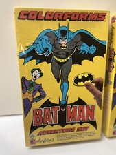Batman DC Comics Vintage 1989 Colorforms Adventure Playset SEALED