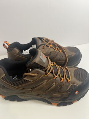 Men's Moab Vertex Vent Comp Toe Work Shoe Size 14 M