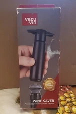 Original Brand New Vacu Vin Wine Saver preserves wine 6x longer under vacuum