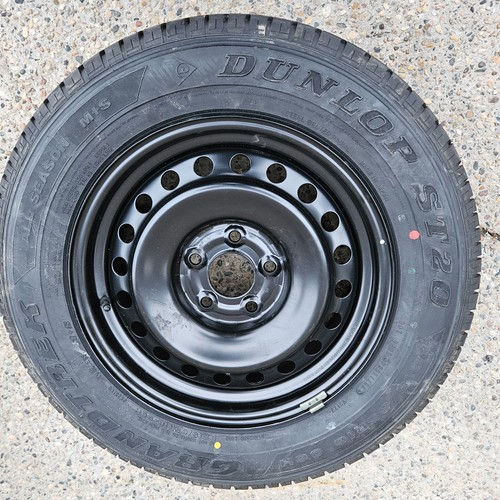 2005 2006 Nissan X-Trail 215/65R16 Dunlop Tire and Nissan Steel Wheel ...