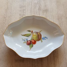 Kleine Ovale Schale, Meissen Porzellan, Meißner Porzellan 1. Wahl