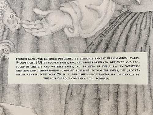 MAGICAL Deluxe Golden Book 1958 1st ED THE FAIRY TALE BOOK Adrienne Segur - Bild 23 von 24