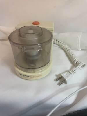 Black Decker Handy Chopper  Small Mini Food Processor Mincer Tested Vintage