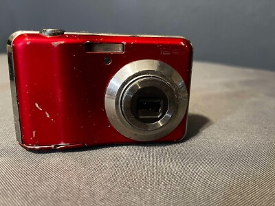 FUJIFILM FINEPIX AV100 Digital Camera Red For Parts Only Not