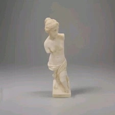 Vintage 60s A. Santini Venus Sculpture Made in Italy Classic Figure 11.5" Tall