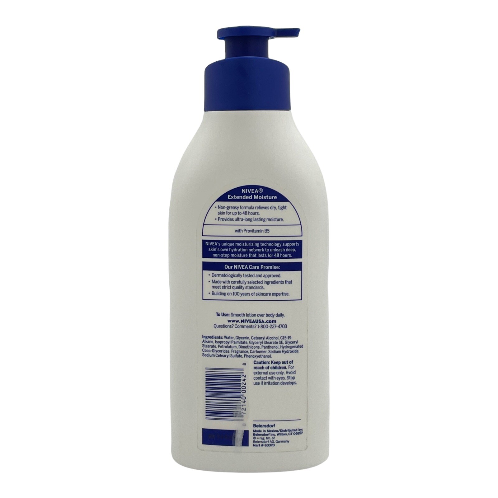 2 Big NIVEA Extended Moisture Body Lotion 21 Fl. Oz. Dry to Very Dry Skin  48hr for sale online | eBay
