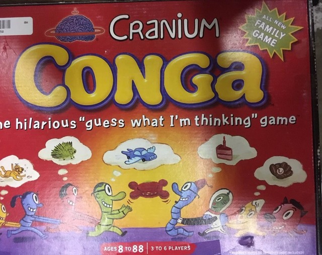 Cranium Conga Guess What Im Thinking Board Game Fun For All Ages eBay