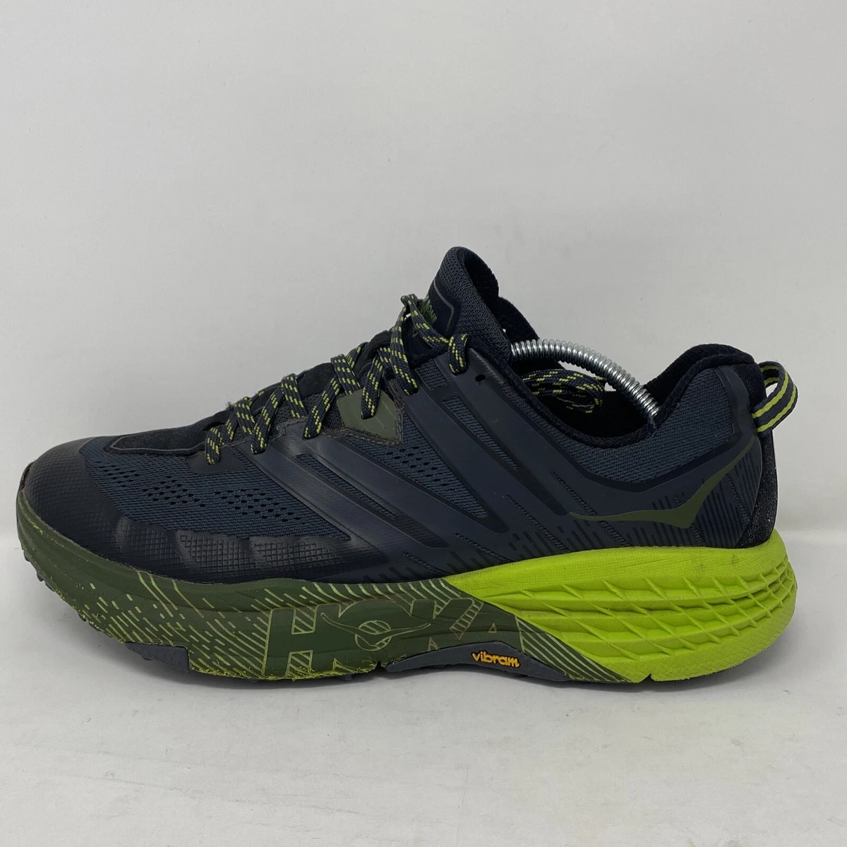 Hoka One One Speedgoat 3 Blue Green Men Running Shoes 1099733-EBLC Size 10  | eBay