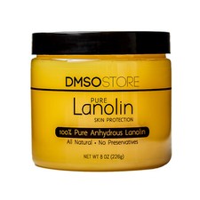 LANOLIN 8 oz. USP Grade Anhydrous Un Refined 100 Pure Skin Moisturizer