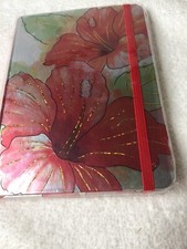 Hibiscus Blank Lined Journal Memo Pad Notebook Hawaii Tropical Floral NEW