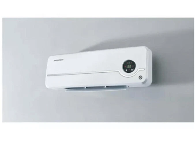 Silvercrest Wall-Mounted Ceramic Heater u0026amp; Fan 🌞☀️🇩🇪🇩🇪 NEW | eBay