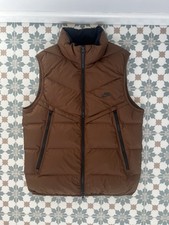 Nike Gilet Uomo Storm Fit Windrunner Isolato Primaloft Piumino - Medium - Marrone