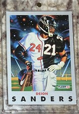 1993 Fleer - Deion Sanders #263 Falcons