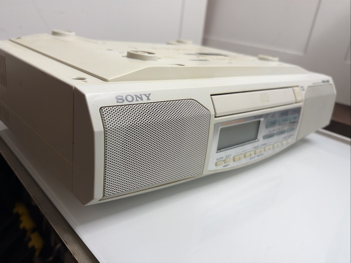 Sony ICF-CD513 Under Cabinet CD Player Stereo Radio Mega Bass