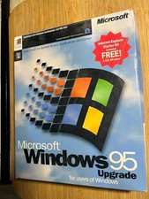 Microsoft Windows 95 Upgrade 3.5" Floppy 13 Install Disks IE 4-Diskettes