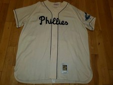 Mitchell & Ness Jimmie Foxx 1945 PHILADELPHIA PHILLIES Authentic Wool JERSEY 4XL
