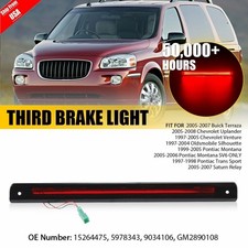 3RD Brake Light 15264475 For Buick Chevy Oldsmobile Pontiac Saturn Van Red Lens