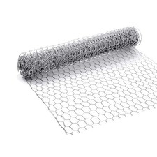 50M Roll Welded Chicken Wire Mesh Animal Fence Barrier Garden Fencing Net Strong 0.52 per metre