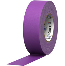 Pro Tapes Pro Gaffer Tape PURPLE 2" x 55 yds. NEW