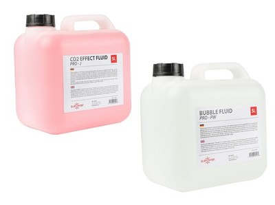 DJ POWER Bubble Fog Fluid-Set - 5L Pro-J Hazerfuid + 5L Pro-PW Seifenblasenfluid
