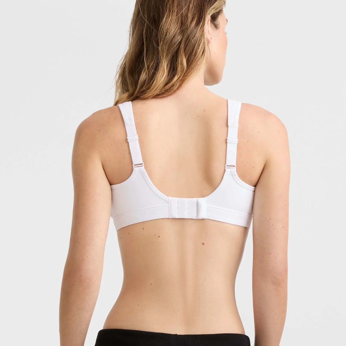 Champion L7551 White 'The Spot Comfort' Sports Bra Women's Size