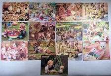 Sylvanian Families Calico Critters Post Card Lot Of 13