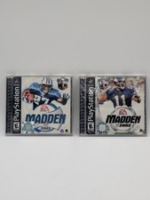 Sony Playstation Lot Of New/Sealed Games Madden 2001 & 2002 Football PS1