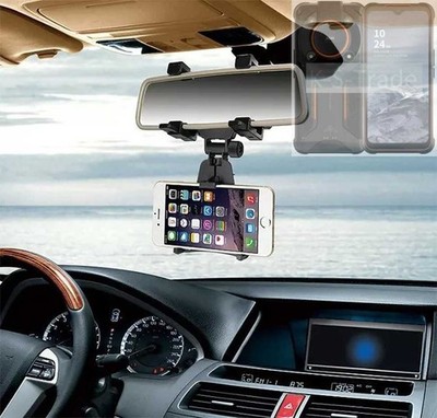 Autohalterung Rückspiegel für AGM Glory SE Smartphone Halter Spiegelhalterung