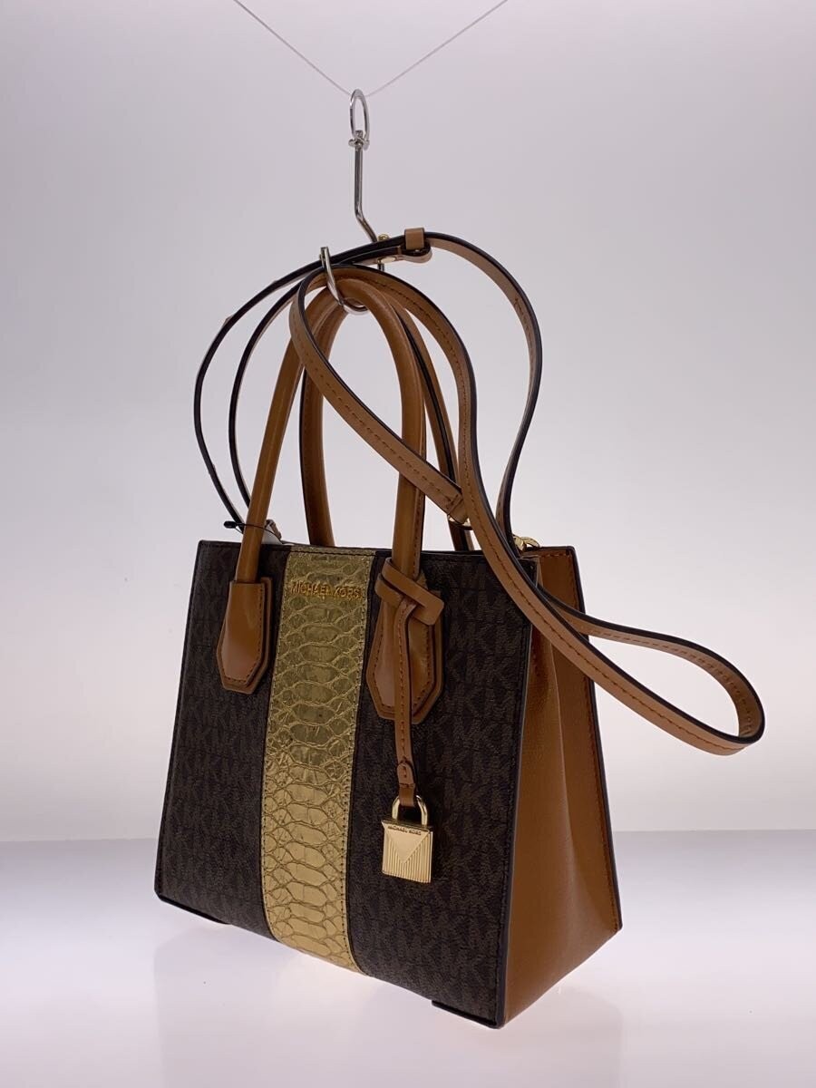 MICHAEL KORS Signature Shoulder Bag PVC BRW 30F7GM9M6V thumbnail 2