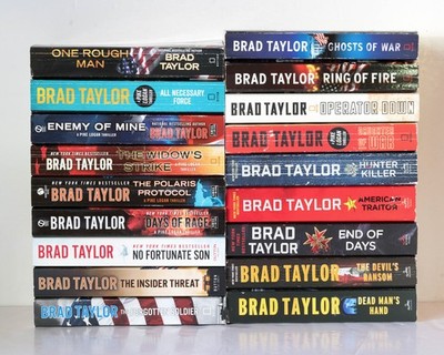 Brad Taylor PIKE LOGAN Complete Series Lot of 18 (#1-18) Set Paperback Books