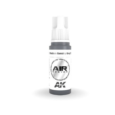 AK Interactive AK11881 - Medium Gunship Grey FS 36118 17ml - Neu
