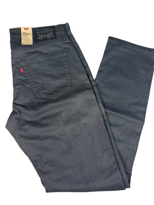 Levis 541 mens NWT Athletic Taper Stretch Dark Gray Jeans 34 x36 