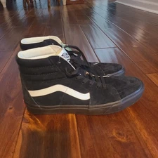 VANS High Black 751505 Heiq PFC-FREE WATER REPELLENT  Old Skool Men 10.5