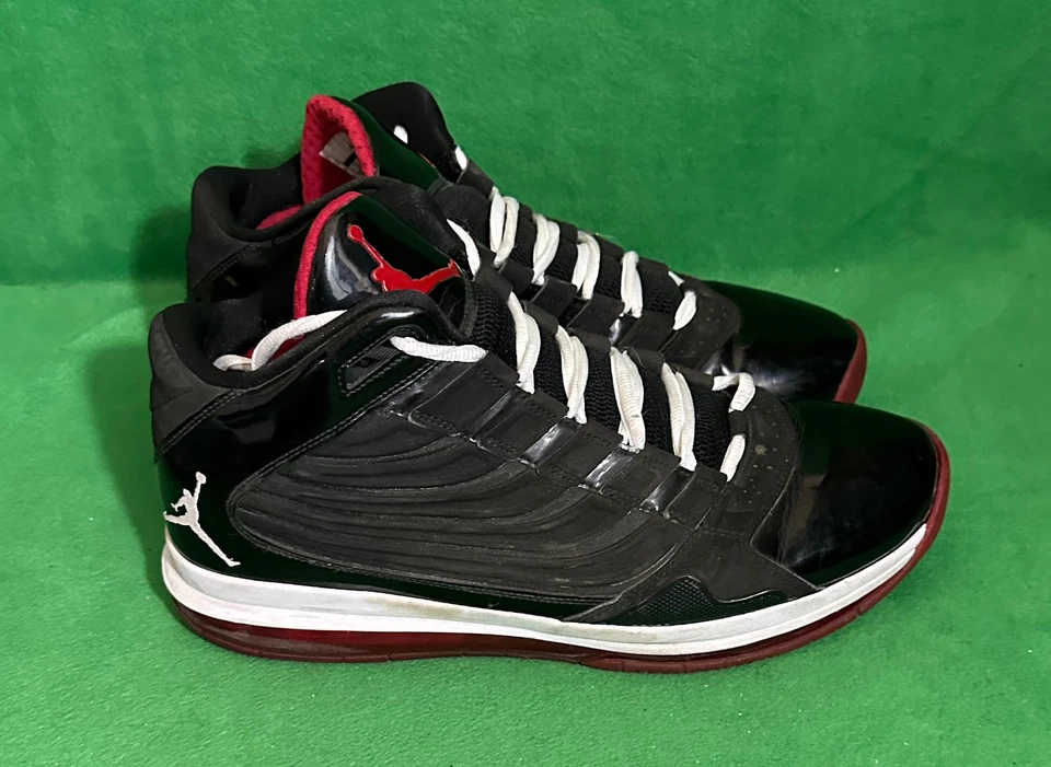 Zapatos para hombre Air Jordan Big Ups Bred 467893-001 talla 13__DAÑADOS__LEER POR FAVOR. Foto 2 de 4