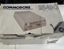 Vintage Commodore 64 Single Drive Floppy Disk Drive 1541C in Original Box