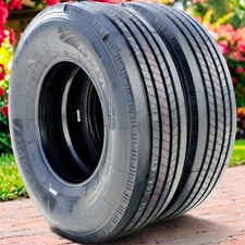 2 Tires Roundrule Xtra All Steel St 23585r16 Load H 16 Ply Trailer