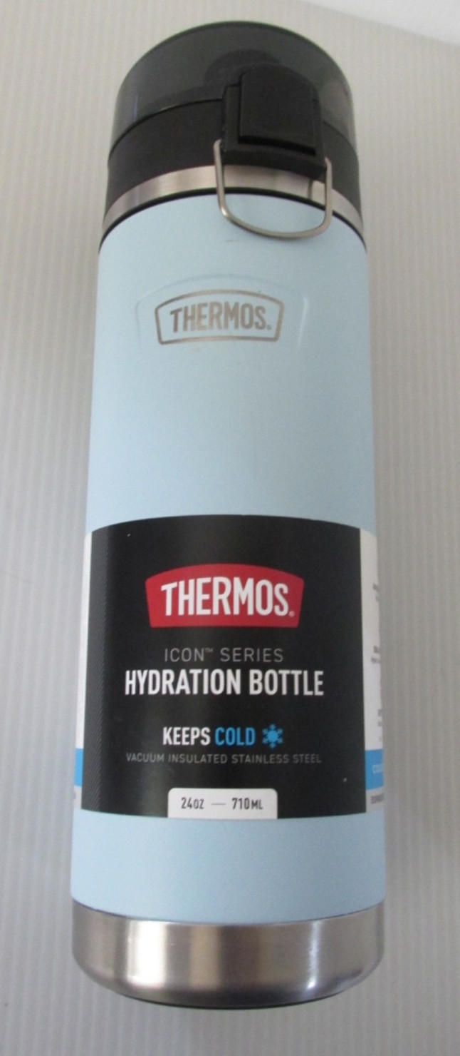 THERMOS ICON SERIES Stainless Steel 24 Oz. Glacier Blue Hydration Bottle