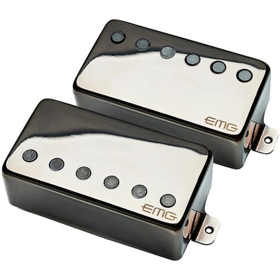 EMG 5766 TW Dual Mode Pickup Set Black Metal