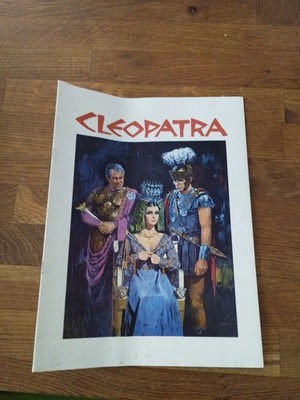 Programmheft Des Kinofilms 1963 Cleopatra Richard Burton