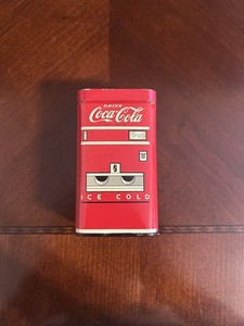 Nice 1950's era metal Coca Cola Coke Machine Metal Bank