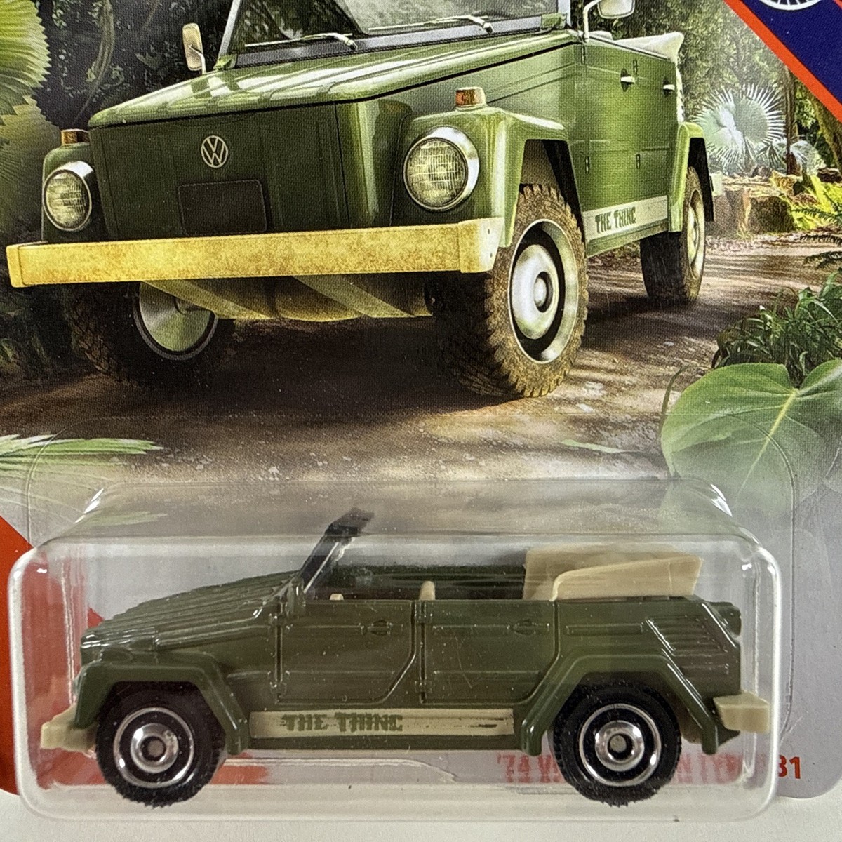 MATCHBOX MBX JUNGLE '74 VOLKSWAGEN TYPE 181 “THE THING” L20 | eBay