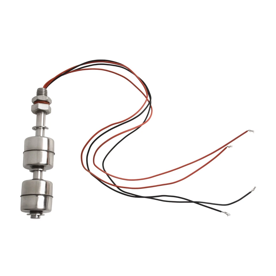 Aquarium und Pool Wasserstandssensor mit Doppelkugel Schwimmerschalter 100 mm - Bild 3 von 4