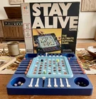 Vintage 1971 Milton Bradley STAY ALIVE Board Game Ultimate Survival Complete
