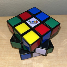 Rubik's 3x3x3 Cube Twist Puzzle Multicolor Plastic Strategy Game