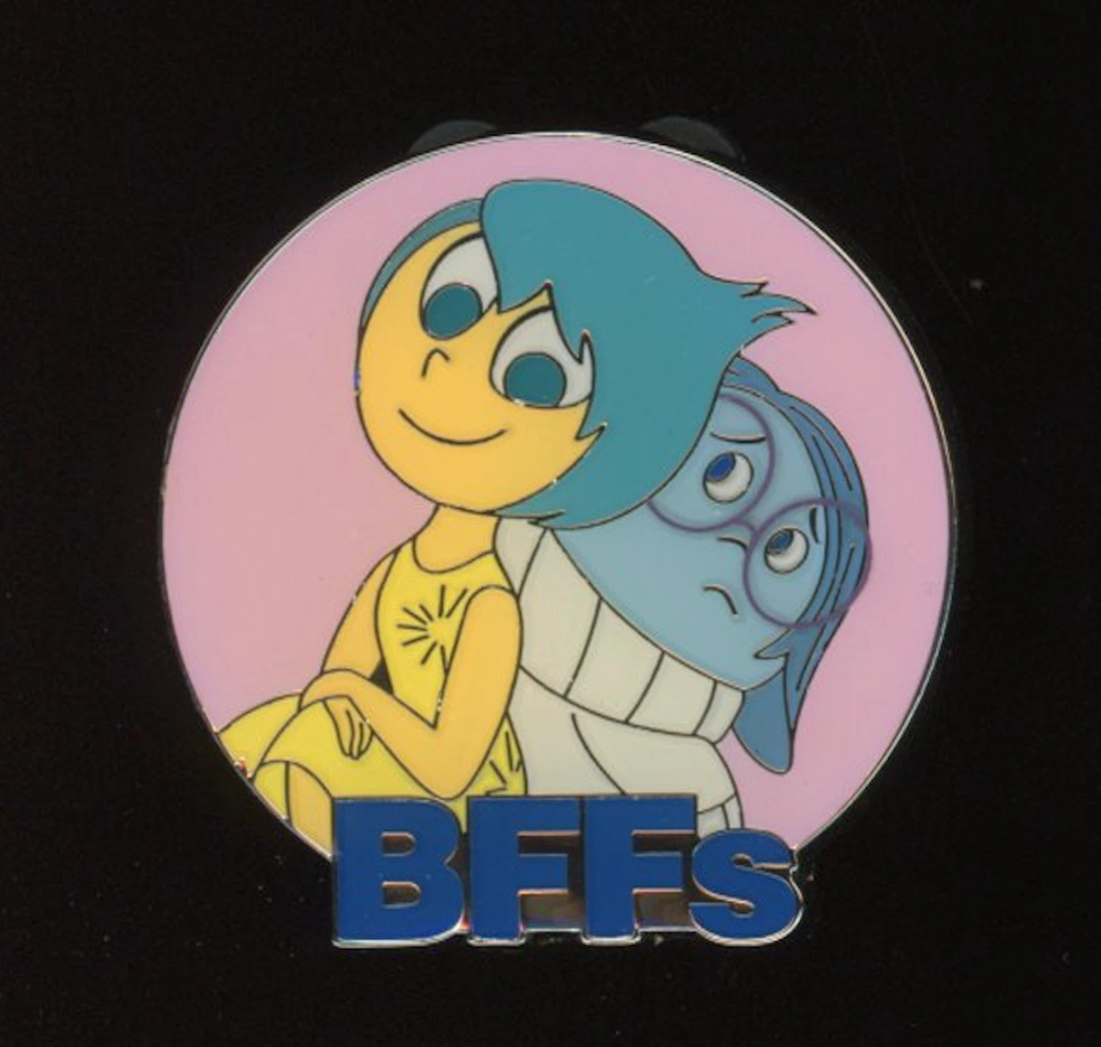 BFFs Mystery Joy and Sadness Inside Out Disney Pin 120519