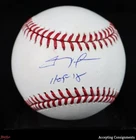 Trevor Hoffman Signed Inscribed "HOF 18" Rawlings OMLB Baseball AUTO JSA COA