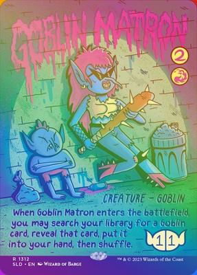 [MTG] Goblin Matron (Foil) (Showcase) (1312) (SLD) NM