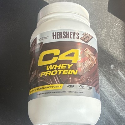 C4 Whey Protein Powder Milk Chocolate Muscle Recovery 2.2 lb (09/27)
